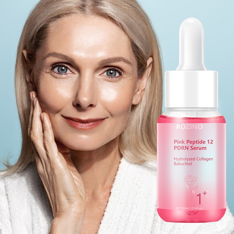 Serum ROZINO Pink Peptide 12 P – Skincare Basic recenzja i cena