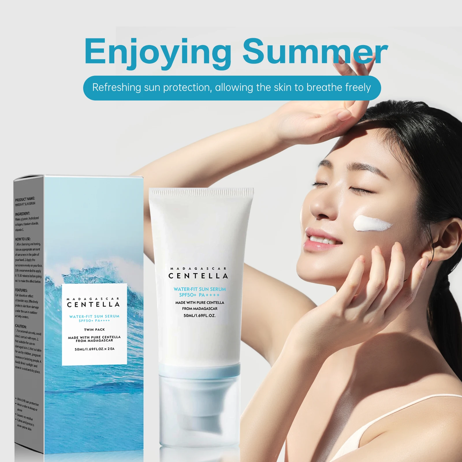 2/1 szt. Krem przeciwsłoneczny – Skincare Basic recenzja i cena